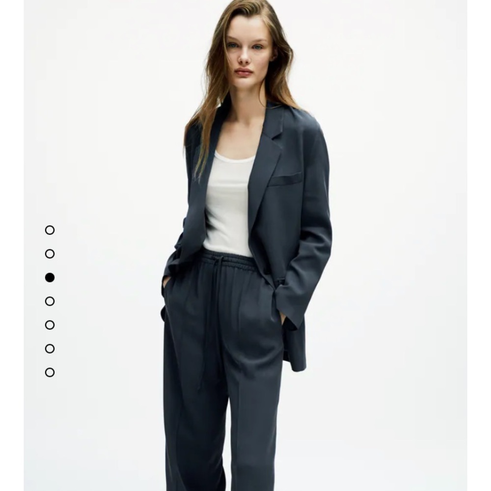 🌷NWT ZARA oversized flowy blazer